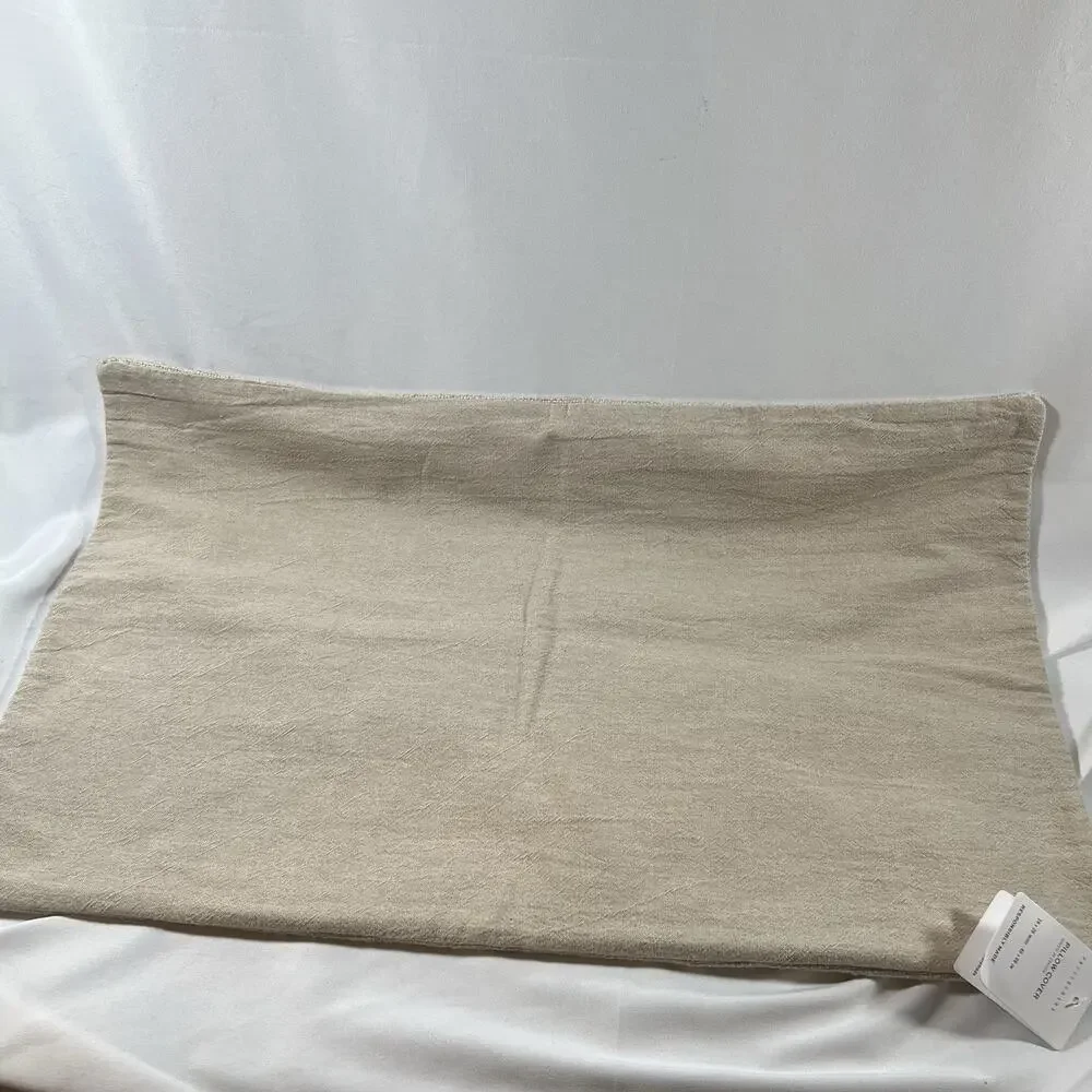 Pottery Barn LOVE Patchwork Lumbar Christmas Pillow Cover Winter Dreams NEW